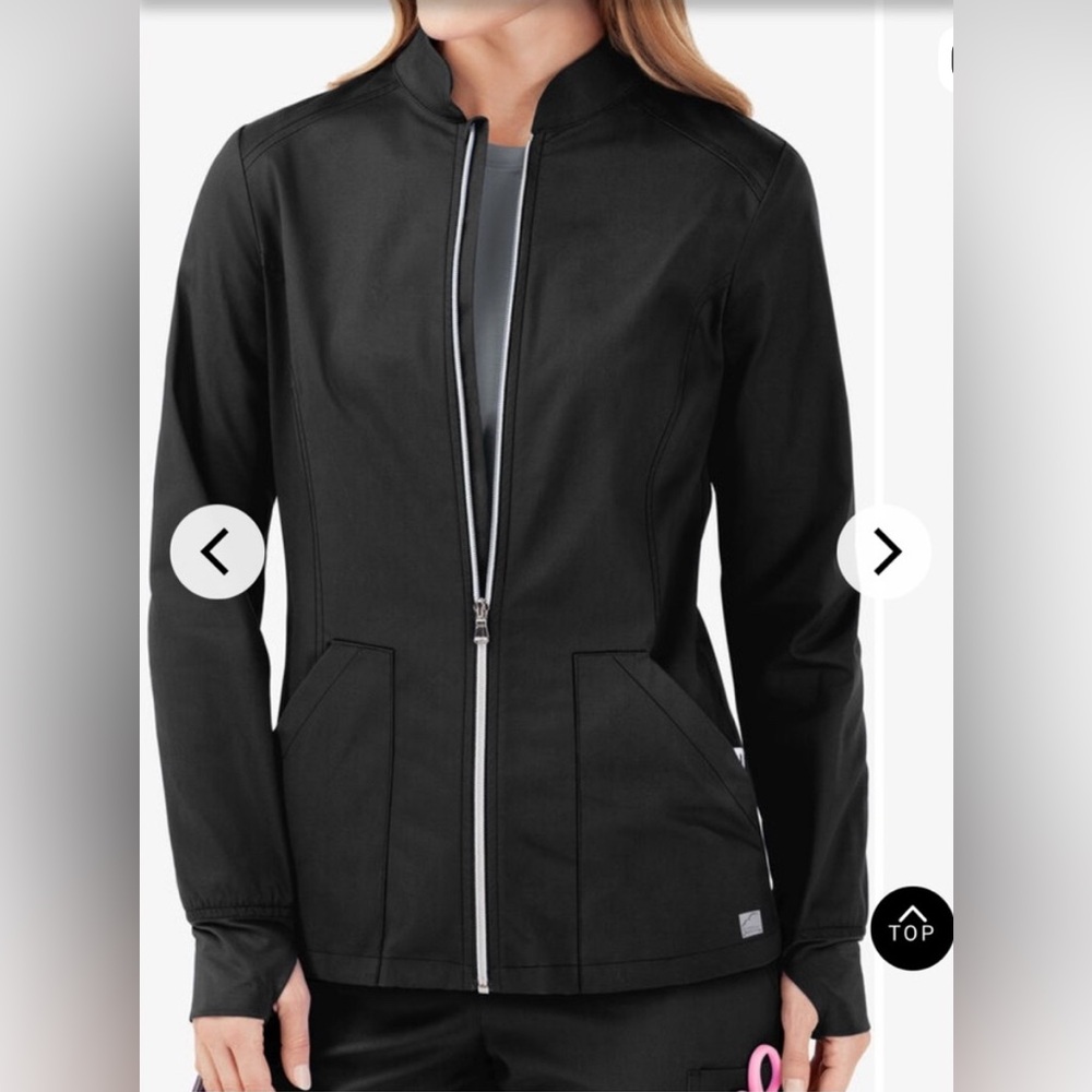 Scrub jacket